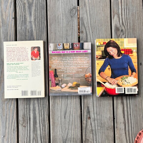 RACHEL RAY Lot of 3 Cookbooks. 30-Minute Meals. Express. Food Network. LIKE NEW - Picture 2 of 8